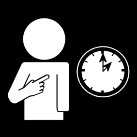 Pictogramm Öffnungszeiten